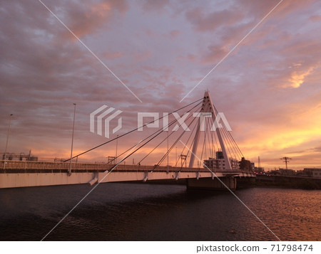 Passing Magarikane (Takasago Bridge) 71798474