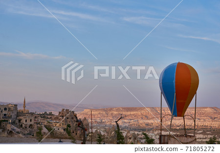 A beautiful view from Uchisar - Cappadocia in Turkey 71805272