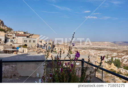 A beautiful view from Uchisar - Cappadocia in Turkey A beautiful view from Uchisar - Cappadocia in Turkey 71805275