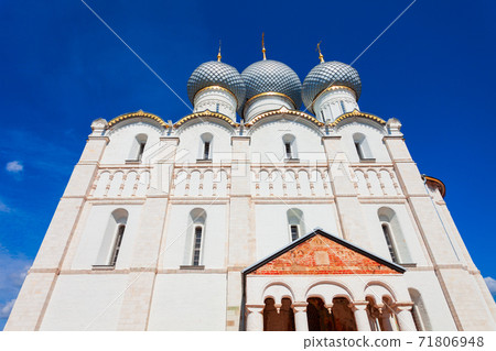 Assumption Cathedral inside Rostov Kremlin, Russia Assumption Cathedral inside Rostov Kremlin, Russia 71806948