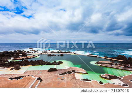 Lava pools in Porto Moniz, Madeira 71807048