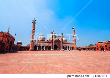 Jama Masjid of Delhi, India 71807061