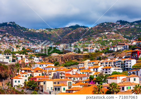 Camara Lobos town in Madeira, Portugal 71807063
