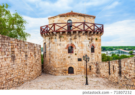 Kalemegdan Fortress in Belgrade city, Serbia 71807232