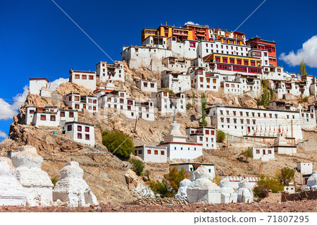 Thiksey Gompa Monastery near Leh, Ladakh 71807295