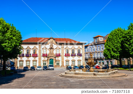 Municipal City Hall in Braga, Portugal 71807318