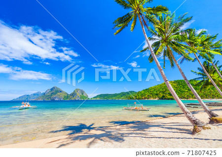 El Nido, Palawan island in Philippines 71807425