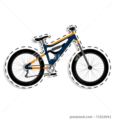Younger bike sticker Younger bike sticker 71810041