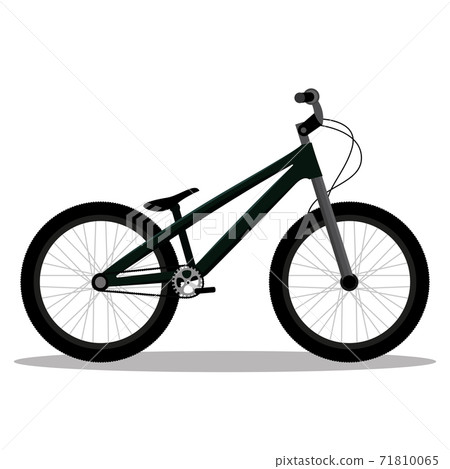 Isolated bmx bike Isolated bmx bike 71810065