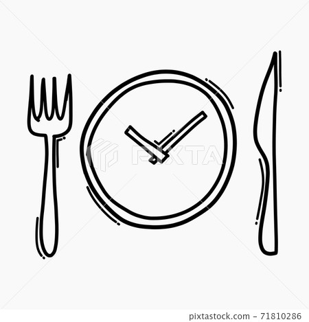 Timer Cooking Icon. Doodle Hand Drawn or Outline Icon Style 4224118 Vector  Art at Vecteezy