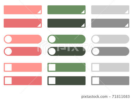 Color banner set Sakura color Color banner set Sakura color 71811083