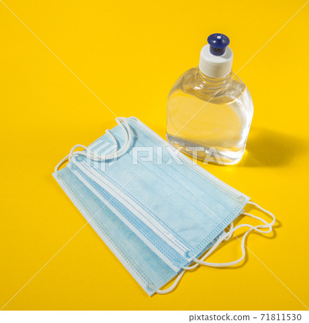 Alcohol gel hand sanitizer and disposable hygienic mask Alcohol gel hand sanitizer and disposable hygienic mask 71811530