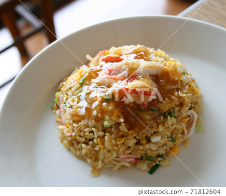 Crab Fried Rice Snow Crab Tarabagani Ankake Chinese Cuisine Chinese 71812604