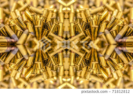 Pile of bullets on two separate axises Pile of bullets on two separate axises 71812812