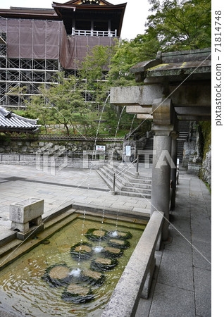 Kiyomizu Temple Otowa Waterfall Famous Place Kiyomizu Temple Otowa Waterfall Famous Place 71814748
