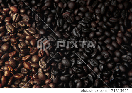 variation of roasted stage coffee bean 71815605