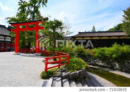 下鴨神社林橋（經橋）三）河 71819635