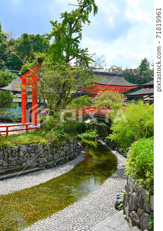 下鴨神社林橋（經橋）三）河 71819961