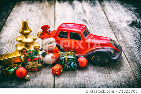 Christmas toy car Christmas toy car 71823703