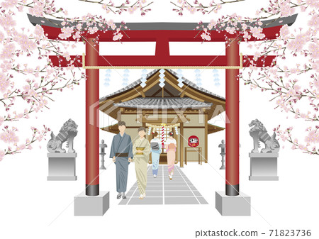 參拜神社 參拜神社 71823736