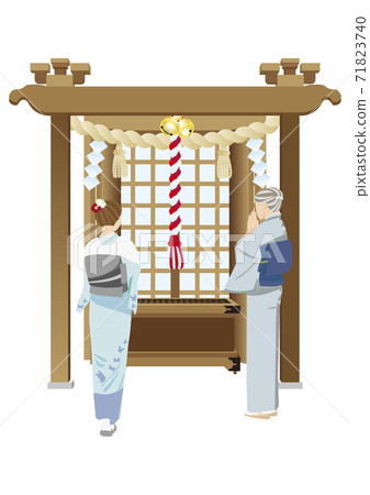 參拜神社 參拜神社 71823740