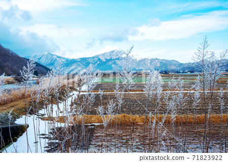 廣山高原霜/冬天的形象 71823922