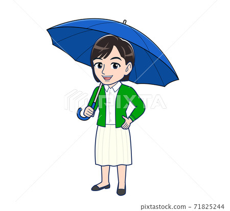 傘 下雨 雨 71825244