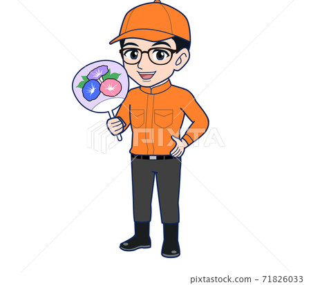 blue collar worker, laborer, male 71826033