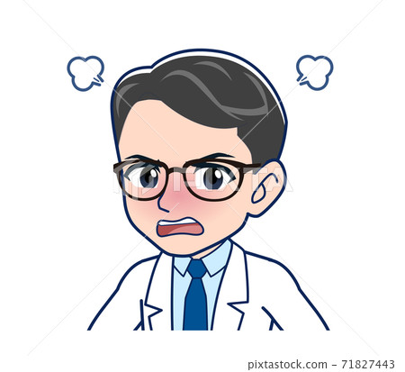 doctor, physician, get angry - Stock Illustration [71827443] - PIXTA