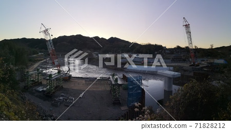 Suigun Line 6th Kuji River Bridge 71828212