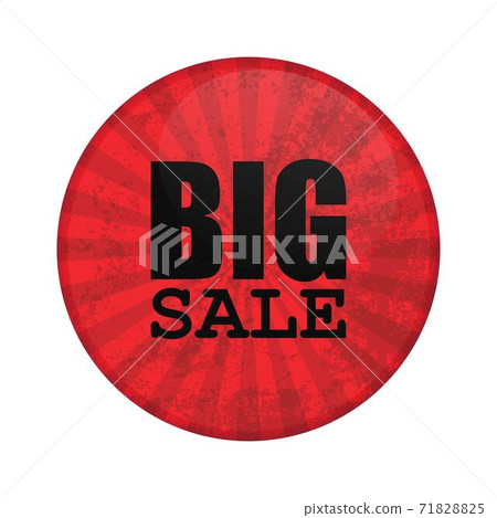 Button Pin Sale Sign Sale button pin vector illustration isolated on... - Stock Illustration ...