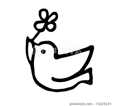 Clover and birds. Clover and birds. 71829214