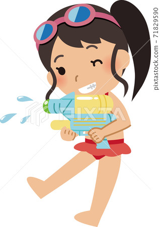 有水槍的人 71829590