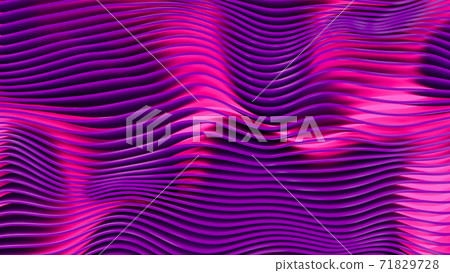 Abstract background of wave bands or lines. Trend colors 71829728