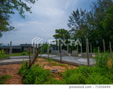 Opening up forests and building new homes (Khao Lak, Phang Nga, Kingdom of Thailand) 71830849