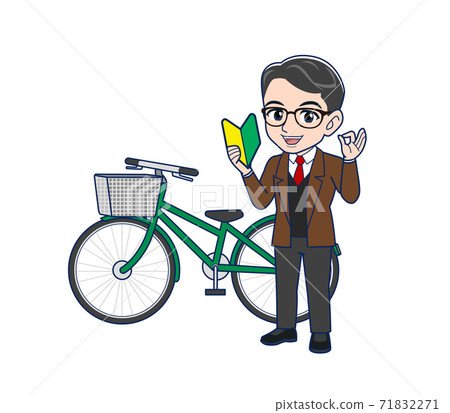 beginners mark, physician, bicycle 71832271