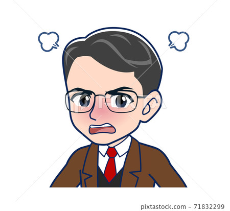 middle aged, physician, get angry 71832299