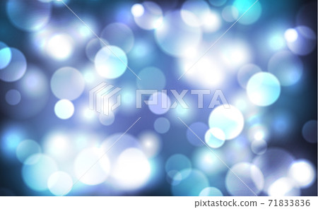 Multicolored blurry bokeh on a dark background Multicolored blurry bokeh on a dark background 71833836