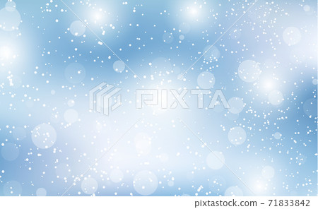 White blurred bokeh on blue background - Vector - Stock Illustration ...