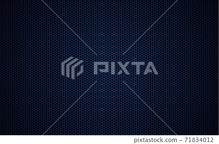 Panoramic texture of blue and black carbon fiber Panoramic texture of blue and black carbon fiber 71834012
