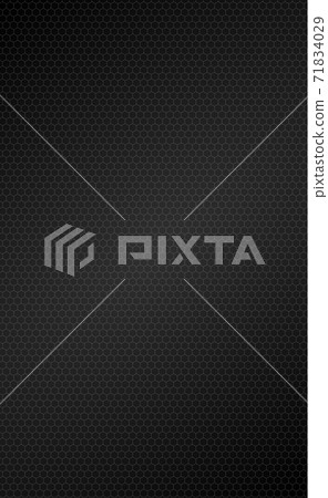 Panoramic texture of black and gray carbon fiber 71834029