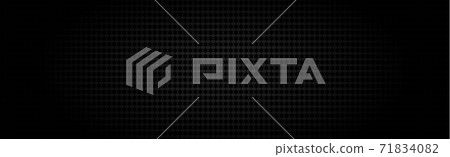 Panoramic texture of black and gray carbon fiber 71834082