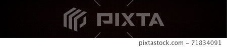 Panoramic texture of black and gray carbon fiber Panoramic texture of black and gray carbon fiber 71834091
