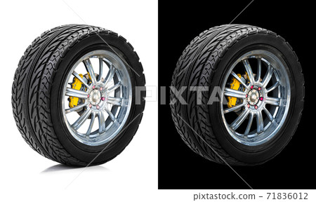 Wheel and tire with disc brake Wheel and tire with disc brake 71836012