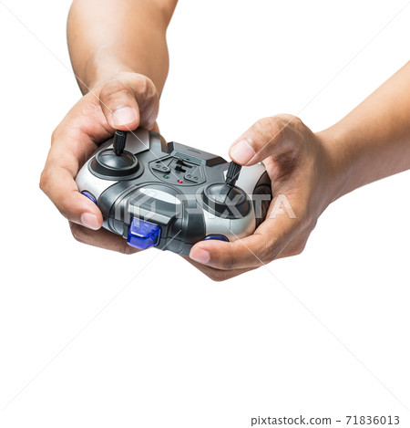 Joystick in hand Joystick in hand 71836013