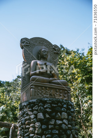 Bamboo Bridge in Pai, Mae Hong Son, Chiang Mai, thailand 71836550