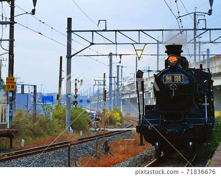 JR九州SL魔鬼之刃無限列車車是活躍於大正時代的蒸汽機車58654 SL人吉。 71836676