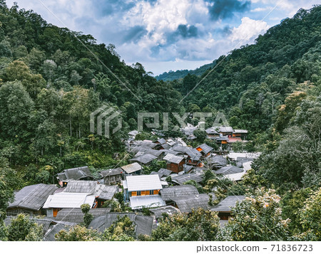 Mae Kampong mountain village in Chiang Mai province, Thailand Mae Kampong mountain village in Chiang Mai province, Thailand 71836723