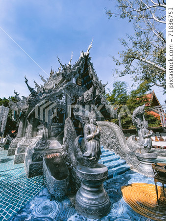 Wat Sri Suphan, Chiang Mai Silver Temple in Thailand 71836751