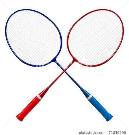 Badminton racket isolated Badminton racket isolated 71836906